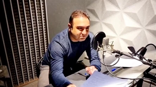 پشت صحنه دوبله فیلم جاماندگان . بهروز علیمحمدی