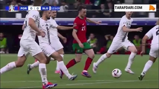 کریستیانو رونالدو و از دست دادن پنالتی مقابل اسلوونی روی درخشش یان اوبلاک (پرتغال 0-0 اسلوونی)