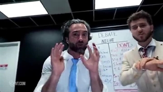 مشاوره‌ی ظریف و آذری‌جهرمی به پزشکیان قبل از مناظره! :))