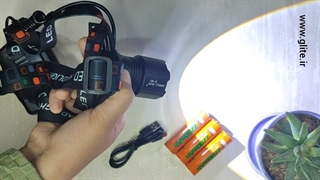 چراغ پیشانی اسمال سان SMALL SUN ZY-801