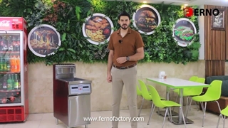 سرخ کن صنعتی برنامه پذیر فرنو