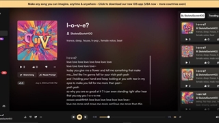 ورژن دوم اهنگ جدیدم l-o-v-e?