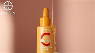 سرم ویتامین سی و زردچوبه استلین 30میل Estelin Vitamin C Turmeric Brightening Face Serum کاشت ریش