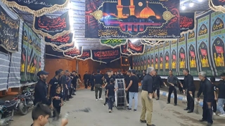 هیئت عزاداری ثارالله مسجدجامع روستای زفره