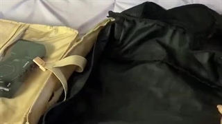 نحوه چیدن لباس در کوله پشتی