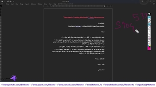 ‫آموزش استراتژی ترید روزانه ارز دیجیتال با استوکاستیک  - ویدیو 276