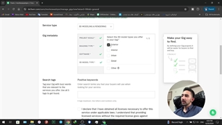 ساخت پروفایل حرفه ای فایور برای درامد دلاری انلاین