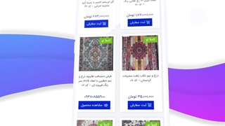 گالری فرش شکوری برای کسب و کارهایی که سایت و اپلیکیشن فروشگاهی، شرکتی و خدماتی نیاز دارند طراحی می کند