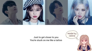 کاور آهنگ tattoo از بلک پینک و بی تی اس هوش مصنوعی