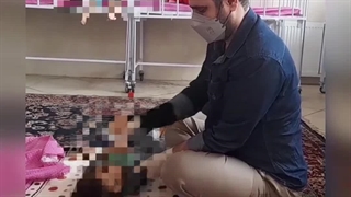 کاردرمانی در مرکز کودکان معلول مهرخورشید