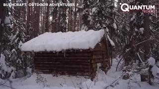 ساخت یک کلبه چوبی  در در 6 ماه