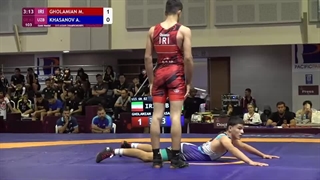 فینال62 غلامیان مقابل ازبکستان