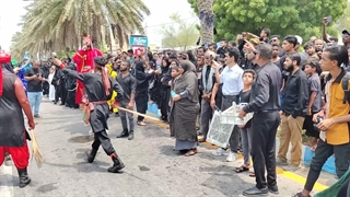 عزاداری  روز عاشورا 1403 جزیره قشم