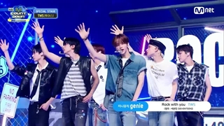 اجرای TWS با آهنگ rock with you از سونتین