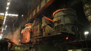 تولید آهن در یکی از کارخانه های معتبر دنیا