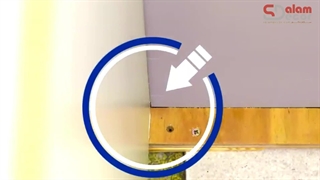 نصب کابینت ام دی اف روی دیوار