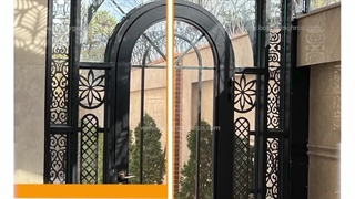 درب فلزی لیزری طرح سفارشی