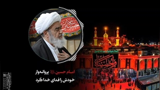 امام حسین«ع» پروانه‌وار خودش را فدای خدا کرد