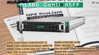 سرور HPE ProLiant DL380 G11 8SFF