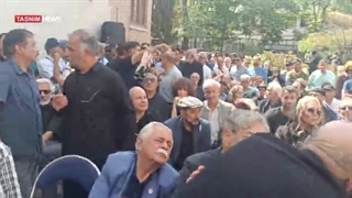 اولین ویدئو از مراسم تشییع مرحوم سعید راد