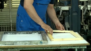 تهیه قاب یا شابلون سیلک