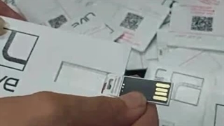 فلش کارتی به جای کارت ویزیت - هدایای تبلیغاتی کادو ka2.co