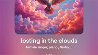 lost in the clouds نوشته و ساخته شده توسط Diamond New Tomorrow