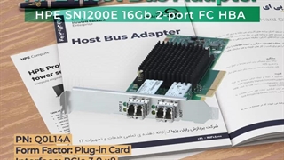 کارت HBA سرور اچ پی HPE SN1200E 16Gb 2-Port FC Host Bus Adapter با پارت نامبر Q0L14A