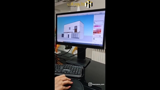 طراحی نمای آجری