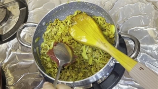 لوبیا پلو خوشمزه با ادویه گرام ماسالا (گارام ماسالا) با ادویه شایسته