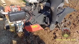 مینی تراکتور یا تیلر چهار چرخ را تست کردیم