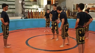 [باستانی] آموزش ورزش زورخانه ای 08 - انواع پا زدن