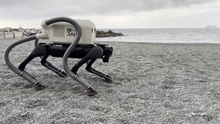 این سگ رباتیک فوق پیشرفته یک جاروبرقی است!