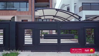 درب مدرن فلزی لیلاک