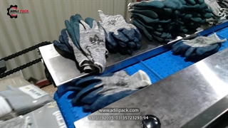 بسته بندی دستکش کار