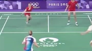 رالی دیدنی در بدمینتون دوبل المپیک 2024