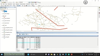 استخراج لایه ها از یک لایه براساس فیلد در gis فوری آموز