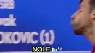 تلاش جوکوویچ برای بیرون راندن توپ حریف با کمک فوت کردن! / المپیک 2024