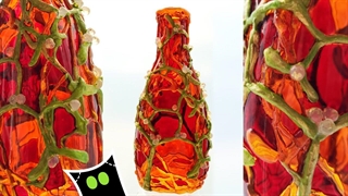 ایده دکوراسیون - هنر بطری های شیشه ای