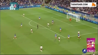 گل محمود صابر به فرانسه (فرانسه 0-1 مصر)