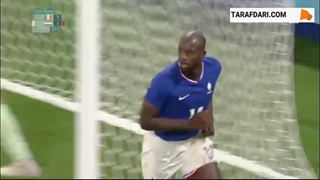 گل دوم ژان فیلیپه ماتتا به مصر (فرانسه 2-1 مصر)
