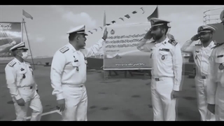 تجلیل افتخار - دریانوردان ناوگروه 86 - ناوشکن دنا و ناو بندر مکران