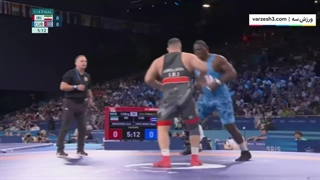 مبارزه کامل کشتی امین میرزازاده و میخایین لوپز در  المپیک ۲۰۲۴ پاریس