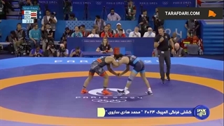 اولین مدال کاروان ایران قطعی شد؛ راهیابی محمدهادی ساروی به فینال وزن 97 کیلوگرم کشتی فرنگی