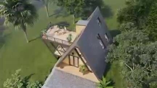 طراحی و ساخت کلبه سوئیسی