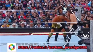 مسابقه کشتی کج سمی زین در مقابل برآن بروکر در سامراسلم ۲۰۲۴