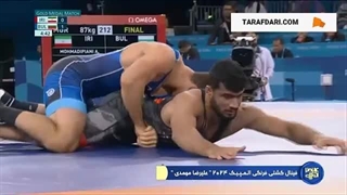 علیرضا مهمدی، نایب قهرمان المپیک شد