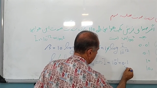 حل تست شدت صوت فیزیک کنکور ( تست دوم)