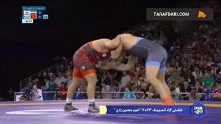 برتری 5 بر 0 امیرحسین زارع مقابل حریف قرقیزستانی