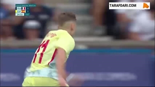 گل دوم فرمین لوپز به فرانسه (فرانسه 1-2 اسپانیا)